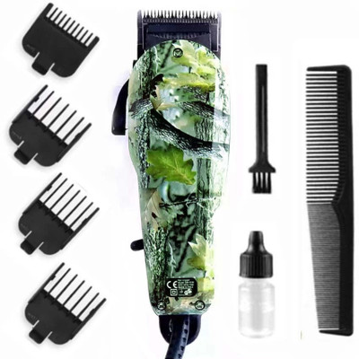 Geemy Stylish Electric Adjustable Trimmer Beard Shaver Smooth Clipper For Adults Trimmer 0 min  Runtime 4 Length Settings(Green, Multicolor)