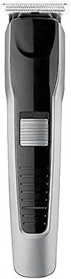 Rawnrich 538 Professional Trimmer Men Cordless Hair Clipper Multi-Grooming Trimmer 60 min  Runtime 4 Length Settings(Silver)