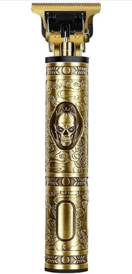 FINARO Golden Trimmer Fully Waterproof Trimmer 180 min Runtime 4 Length Settings Trimmer 120 min  Runtime 4 Length Settings(Gold)