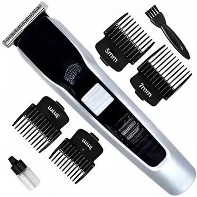 Rawnrich KM-2017 Trimmer 60 min  Runtime 4 Length Settings(Black)