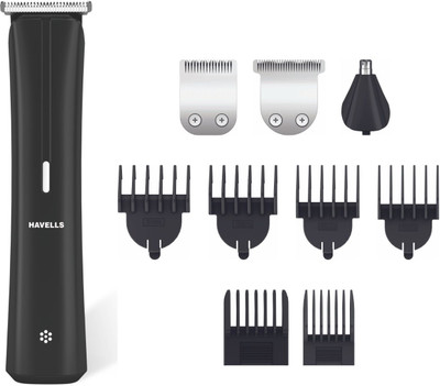 HAVELLS GS6109 Trimmer 90 min  Runtime 13 Length Settings(Black)