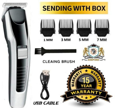 Zeus Volt HT-11 Super Cut Pro Hair Clipper Trimmer 120 min  Runtime 4 Length Settings(Black)