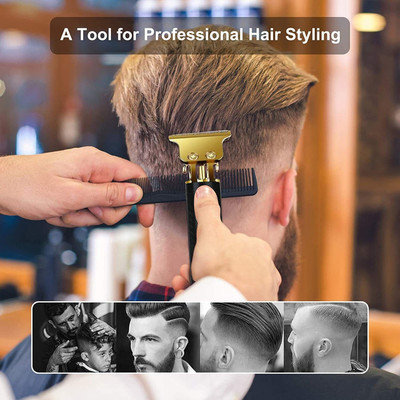 BuzzBeast Dragon Design Electric Trimmer Men | Trimmer Blade | Painless Hair Remover 235 Trimmer 120 min  Runtime 4 Length Settings(Gold)