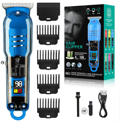 Xyntac Rechargeablfessional Hair 4 Length SettingsTrimmer 60 min Runtime A32e Pro Trimmer 45 min  Runtime 4 Length Settings(Black, White)