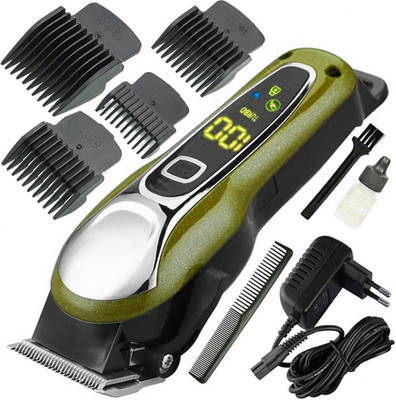 Crostal Cordless Hair Cutting Trimmer AND 2023for men and women parlours (as per stock) Fully Waterproof Trimmer 120 min  Runtime 3 Length Settings(Multicolor)
