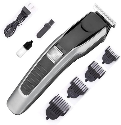 Kabeer enterprises Professional Smart $ Men Htc-538 at528- Groom & Trimmer Trimmer 120 min  Runtime 4 Length Settings(Black)