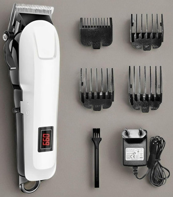 Ziddjeet X552 M809T Charging Time 240mins Operating Time 4 Length Comb Trimmer 300 min Fully Waterproof Trimmer 140 min  Runtime 3 Length Settings(White)