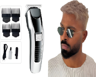 CozyFox Professional Smart $ Men Htc-538 at528- Groom & Trimmer Fully Waterproof Trimmer 45 min  Runtime 4 Length Settings(Black, Grey)