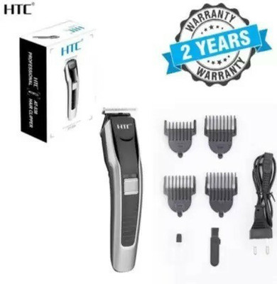 TechBuddy Professional AT538 Hair Clipper Rechargeable beard Trimmer shaver B64 Trimmer 45 min  Runtime 4 Length Settings(Black)