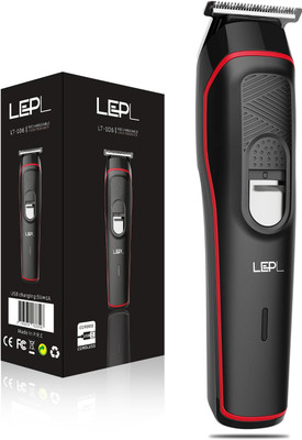 LEPL LT-106 Trimmer 120 min  Runtime 4 Length Settings(Black)