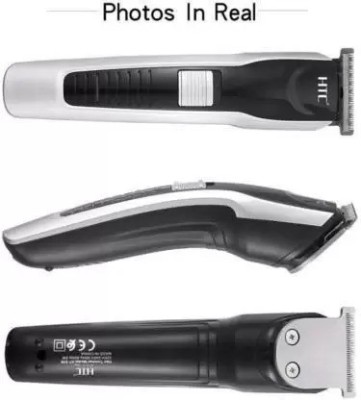 Zadinga HTC Pro Max Rechargeable Professional 3 in 1 TRIMMER Trimmer 60 min  Runtime 4 Length Settings(Silver, Black)