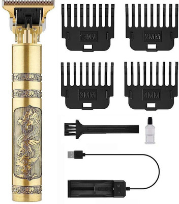 Xtraa TM-XT-130 Trimmer 120 min  Runtime 4 Length Settings(Gold)