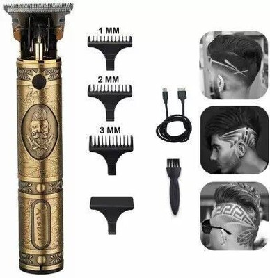 HouseOfCommon Hair Trimmer XY294 Trimmer 120 min  Runtime 4 Length Settings(Gold)
