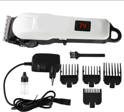 ABC M809 trimmer Trimmer 120 min  Runtime 4 Length Settings(White)