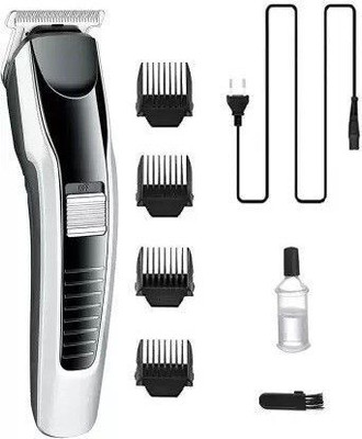 Sidra Hair Trimmer For Men538 Trimmer 45 min  Runtime 4 Length Settings(Black)