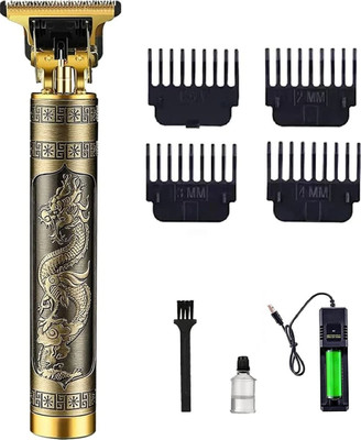 SOULFLARE MS3T99 Trimmer 60 min  Runtime 4 Length Settings(Gold)