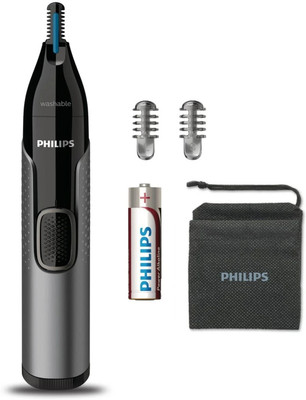 PHILIPS NT3650/16 pack of 1 Trimmer 240 min  Runtime 3 Length Settings(Grey)