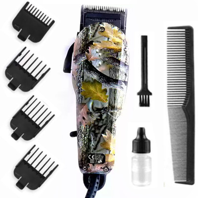 Geemy GM-1018 Professional Hair Clipper: For All Your Grooming Needs Trimmer 0 min  Runtime 4 Length Settings(Multicolor)