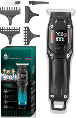 Frinzoo Multipurpose grooming machine with adjustable trimming lengths Trimmer 100 min  Runtime 3 Length Settings(Black, Green)