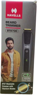 HAVELLS BT8700 Trimmer 120 min  Runtime 13 Length Settings(Black)
