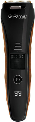 GROOMIIST CS-24 Trimmer 60 min  Runtime 20 Length Settings(Brown, Black)