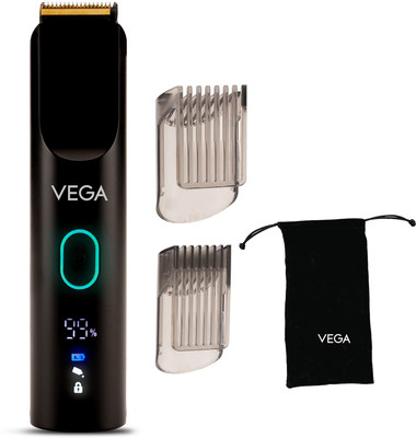 VEGA SmartOne Series S1 VHTH-30 Fully Waterproof Trimmer 120 min  Runtime 40 Length Settings(Black)