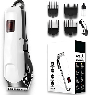 INSTRA Low Noise Electric Rechargeable Barber Men's Hair Clippers Trimmer Trimmer 60 min  Runtime 4 Length Settings(Multicolor)