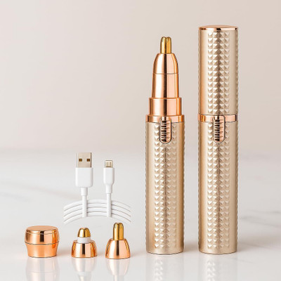 eninas 3 IN 1 EYEBROW TRIMMER Corded Epilator(Gold)