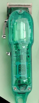 rrr Professional hair clipper trimmer 3 gair argesteble rechargeable for men Trimmer 120 min  Runtime 4 Length Settings(Green)