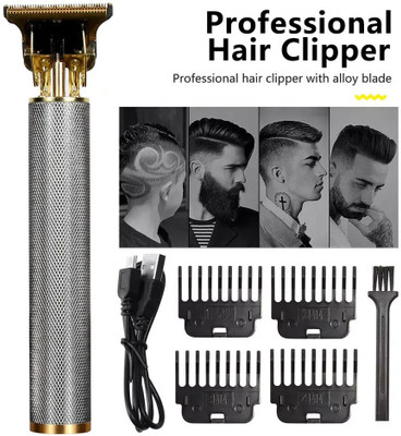 Profiline T9 T Blade Get a Professional-Level Grooming Experience with Our Trimmer 60 min  Runtime 1 Length Settings(Silver)