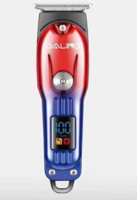Geemy Professional trimmer and clipper led indigater display Trimmer 120 min  Runtime 4 Length Settings(Beige, Pink)