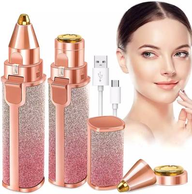 BeeDuck Eyebrow, Upper Lip, Nose, Face, Underarms, Unwanted Body Hair Remover Trimmer Trimmer 120 min  Runtime 0 Length Settings