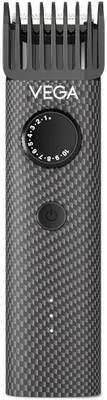 VEGA VHTH-17 Fully Waterproof Trimmer 90 min  Runtime 40 Length Settings(Grey, Black)