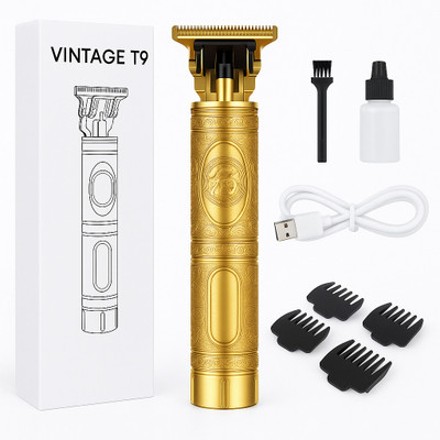 v enterprise gwalior T9-GOLD Trimmer 90 min  Runtime 4 Length Settings(Gold)