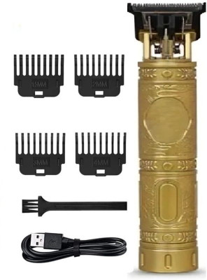 HTD GN_TM_612 Trimmer 120 min  Runtime 4 Length Settings(Gold)
