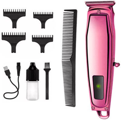 KEEMY Heavy Duty Cordless Trimmer For Hair Styling Trimmer 120 min  Runtime 0 Length Settings(Multicolor)