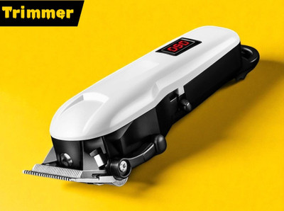 Nilesawar X15 Men’s Grooming Kit – Waterproof Trimmer with LED Display & Fast Charging Fully Waterproof Trimmer 180 min  Runtime 4 Length Settings(White)