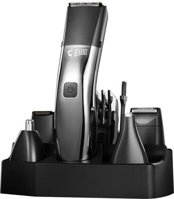 BEARDO Chrome Beast Grooming Kit Trimmer 90 min  Runtime 40 Length Settings(Black, Silver)