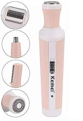 Kemei KM 3024 Professional Ladies Shaver Trimmer 45 min  Runtime 2 Length Settings(Multicolor)
