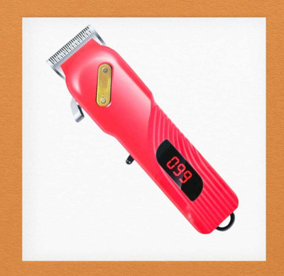 SPARKPLUG G706 Professional Salon style Hair clipper trimmer for men Fully Waterproof Trimmer 120 min  Runtime 4 Length Settings(Red, Blue)