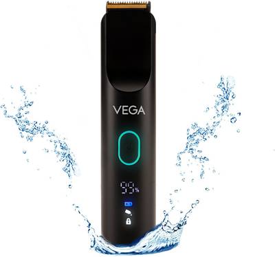 VEGA VHTH-30 Fully Waterproof Trimmer 120 min  Runtime 40 Length Settings