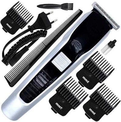 Sidra 538 HTC Trimmer for men Trimmer 120 min  Runtime 4 Length Settings(Silver, Black)