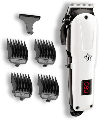 Flipkart SmartBuy FKSB 109A Trimmer 120 min  Runtime 4 Length Settings(White)