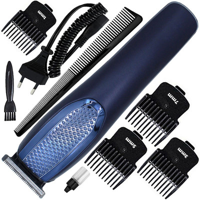 GroomHQ BH New Fast Charging Professional Razor Hair Clipper chargeable Beard Moustache Fully Waterproof Trimmer 120 min  Runtime 8 Length Settings(Multicolor)