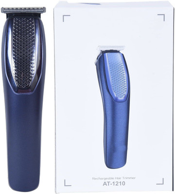 Hirday Rechargeable Electric Men's Hair Clippers Hair Cutting Machine Beard Body Groomer 60 min  Runtime 4 Length Settings(Blue)