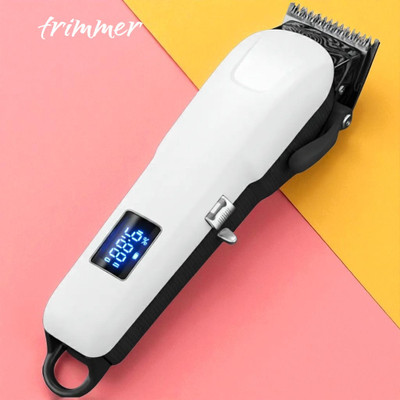 Sagaft X303 Professional Men’s Cordless Trimmer – Beard, Hair, Mustache, Rechargeable Fully Waterproof Trimmer 240 min  Runtime 4 Length Settings(White)