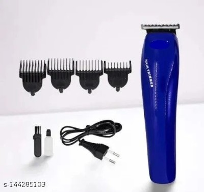 Nka 528 Trimmer for shaving trimmer Beard Machine 45 min Trimmer 45 min  Runtime 12 Length Settings(Blue)