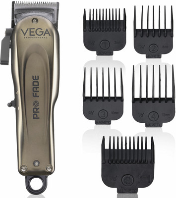 Vega Professional VPPHC-05 Trimmer 240 min  Runtime 2 Length Settings(Gold)