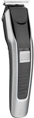 KEDARI HAIR,BEARD-TRIMMER 538,TRIMMER Professional Hair Trimmer Fully Waterproof Trimmer 60 min  Runtime 4 Length Settings(Silver, Black)