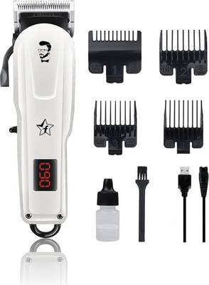 Flipkart SmartBuy Professional Rechargeable and Cordless FKSB 2024 Hair Clipper Fully Waterproof Trimmer 120 min Runtime 5 Length Settings - Price History Flipkart SmartBuy Professional Rechargeable and Cordless FKSB 2024 Hair Clipper Fully Waterproof Trimmer 120 min Runtime 5 Length Settings - Price History